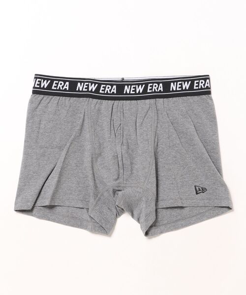 NEW ERA（ニューエラ）の「NEW ERA/ニューエラ ボクサーパンツ レギュラータイプ NEWERA 2 14518218/14518222/14518223（ボクサーパンツ・メンズ・ブラック/グレー/ネイビー・M/L）」の8枚目の写真
