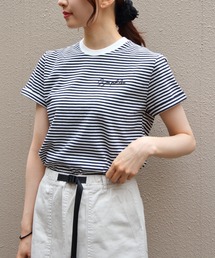 GYMPHLEX/ジムフレックス 刺繍ショートスリーブTEE ショートスリーブ 刺繍TEE GY-C0446 COM