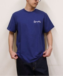 GYMPHLEX（ジムフレックス）の「GYMPHLEX/ジムフレックス　刺繍ショートスリーブTEE　ショートスリーブ 刺繍TEE　GY-C0446 COM（Tシャツ/カットソー）」
