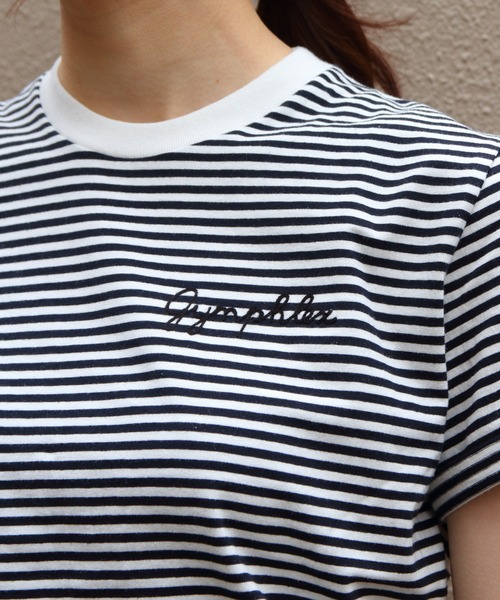 GYMPHLEX ジムフレックス ロゴ刺繍 ショート丈 Tシャツ GY-C0489 CPJ カットソー レディース 楽天市場】GYMPHLEX ジムフレックス ロゴ刺繍 ショート丈 T