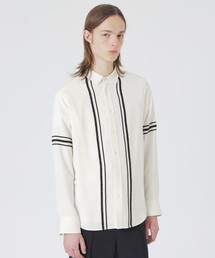ブライトコードトリミングシャツ