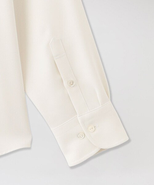 LOVELESS（ラブレス）の「ブライトコードトリミングシャツ（シャツ/ブラウス・メンズ・オフホワイト/ブラック・L/M/S）」の10枚目の写真