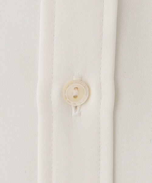 LOVELESS（ラブレス）の「ブライトコードトリミングシャツ（シャツ/ブラウス・メンズ・オフホワイト/ブラック・L/M/S）」の12枚目の写真