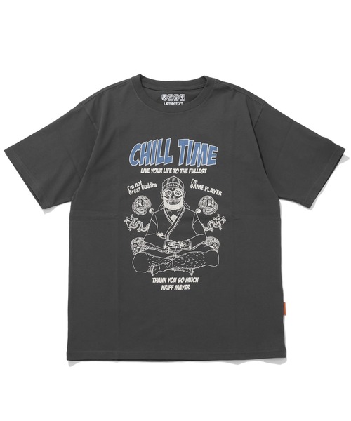 KRIFF MAYER（クリフメイヤー）の「ウェットプロテクトT(ゲーム)（Tシャツ/カットソー・メンズ・チャコール/ライトグリーン/オレンジ/グレー/オフホワイト/パープル・X-LARGE/MEDIUM/LARGE）」の10枚目の写真