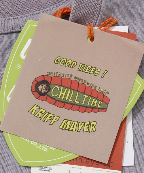 KRIFF MAYER（クリフメイヤー）の「ウェットプロテクトT(ゲーム)（Tシャツ/カットソー・メンズ・チャコール/ライトグリーン/オレンジ/グレー/オフホワイト/パープル・X-LARGE/MEDIUM/LARGE）」の18枚目の写真