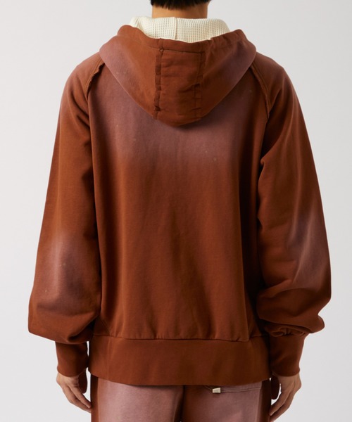 セール】AGED ZIP UP HOODIE（パーカー）｜FAF（フェイク アス