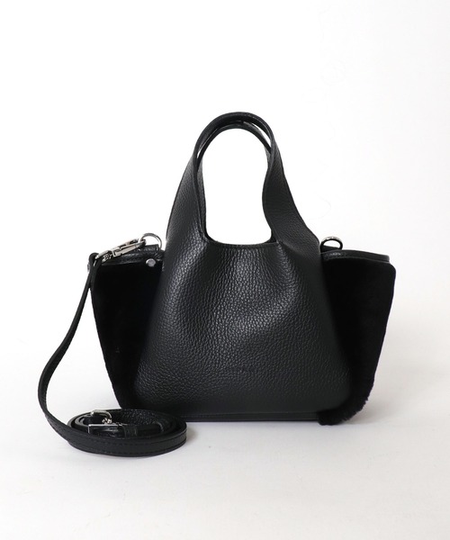 RIPANI（リパーニ）の「ムートンコンビトート 6183OV VESUVIO【RIPANI/リパーニ】（トートバッグ・レディース・ブラック・フリー）」の15枚目の写真