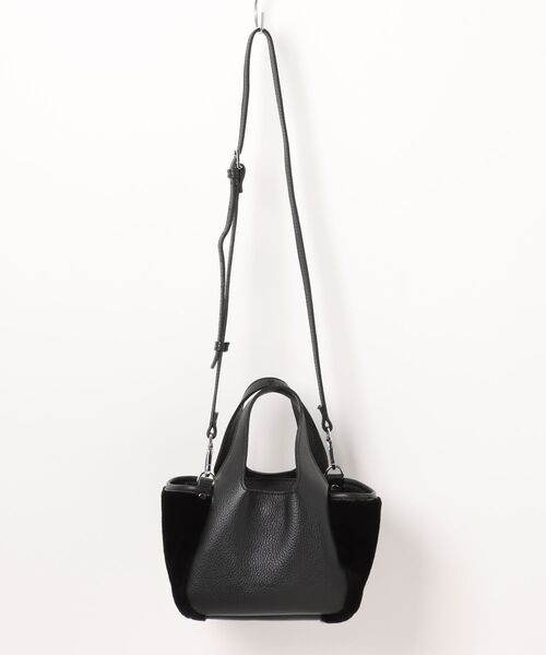 RIPANI（リパーニ）の「ムートンコンビトート 6183OV VESUVIO【RIPANI/リパーニ】（トートバッグ・レディース・ブラック・フリー）」の4枚目の写真