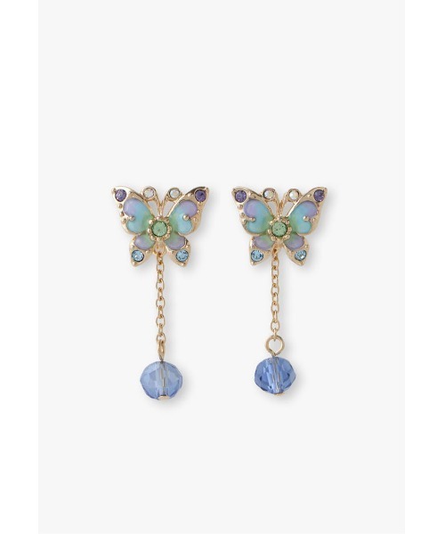 蝶モチーフ ピアス（ピアス（両耳用））｜ANNA SUI（アナスイ
