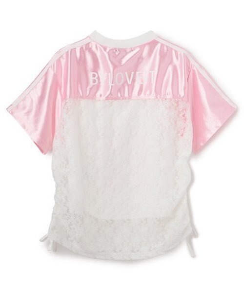 by LOVEiT(バイラビット)の「【ニコ☆プチ・Cuugal掲載】ガーリーナンバーTシャツ(Tシャツ/カットソー・キッズ・ピンク/ブラック/オフホワイト・140cm/150cm/160cm/120cm/130cm)」の4枚目の写真