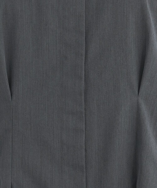 green label relaxing(グリーンレーベルリラクシング)の「ウエストフィット 5分袖 シャツ ワンピース -マシンウォッシャブル-(シャツワンピース・レディース・ベージュ/ダークグレー/その他1・FREE)」の19枚目の写真