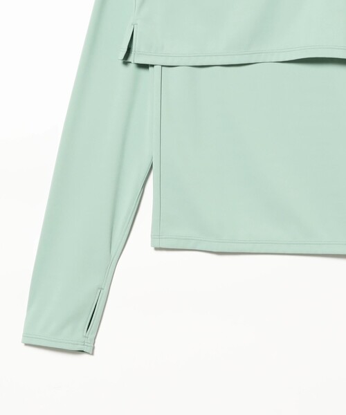 HELLY HANSEN（ヘリーハンセン）の「HELLY HANSEN / シャルム ラッシュガード 3WAY トップス（S～M）（レディース）（Tシャツ/カットソー・レディース・ミント/ブラック・MEDIUM/SMALL）」の12枚目の写真