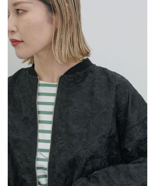 Samansa Mos2 blue（サマンサモスモスブルー）の「総刺繍シアーブルゾン（ブルゾン・レディース・キナリ/グレー/ブラック・F）」の15枚目の写真