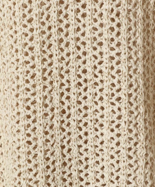 LEPSIM(レプシィム)の「5ゲージテープヤーンチュニック 243139(ニット/セーター・レディース・ライトブルー/ブラック/キナリ/レンガ・FREE)」の19枚目の写真