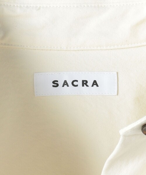 SACRA(サクラ)の「<SACRA>シャツジャケット(シャツ/ブラウス・レディース・オフホワイト・38)」の7枚目の写真
