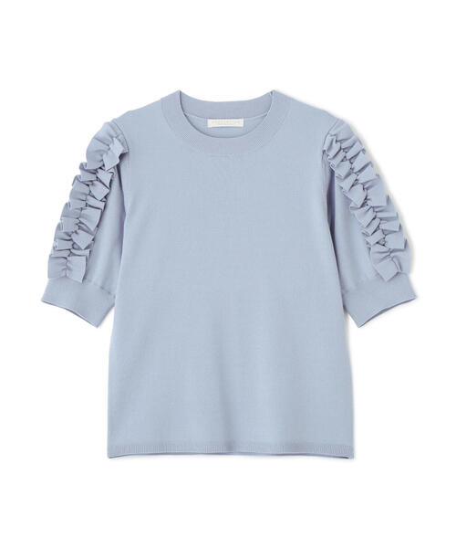 PROPORTION BODY DRESSING（プロポーションボディドレッシング）の「フリルスリーブニット / 1215170400（ニット/セーター・レディース・ホワイト/ネイビー/ブルー・FREE）」の11枚目の写真