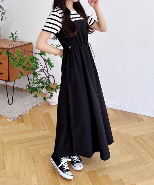 セール】【WEB限定】ビスチェドッキングワンピース（ワンピース