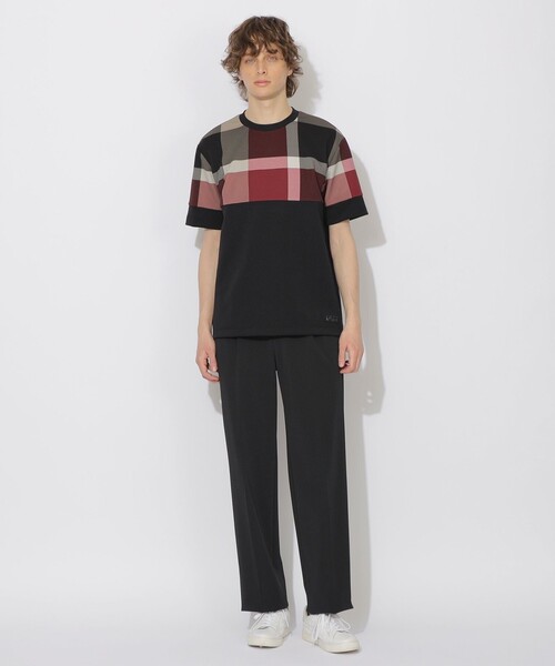 セール】【WEB・一部店舗限定】パネルクレストブリッジチェックT