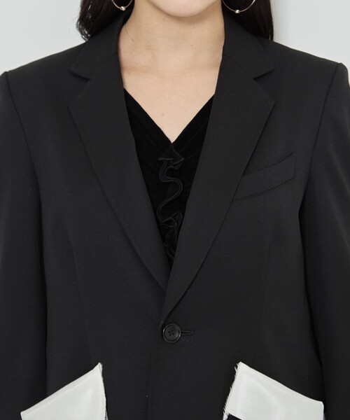 sulvam クラシックジャケット sulvam - Classic short jacket | fakejam
