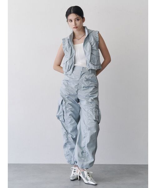 MURUA（ムルーア）の「Mプレートチェーンネックレス（ネックレス・レディース・シルバー・FREE）」の3枚目の写真