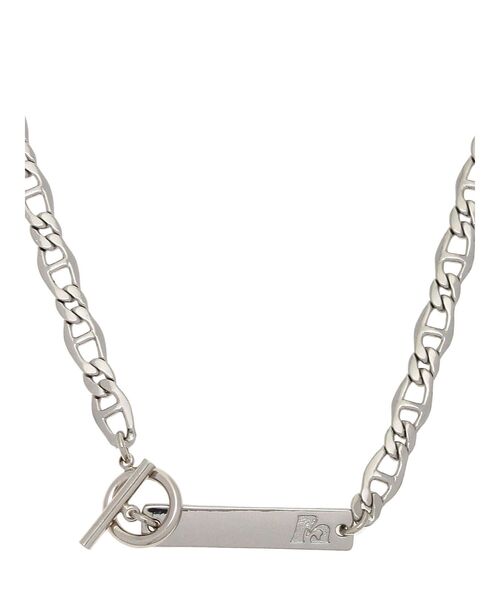 MURUA（ムルーア）の「Mプレートチェーンネックレス（ネックレス・レディース・シルバー・FREE）」の5枚目の写真