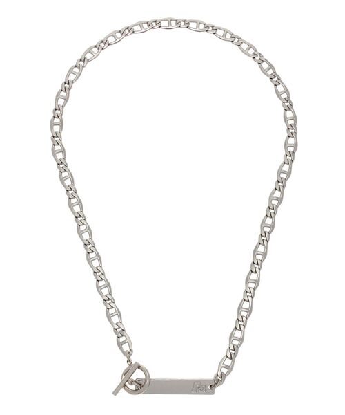 MURUA（ムルーア）の「Mプレートチェーンネックレス（ネックレス・レディース・シルバー・FREE）」の8枚目の写真