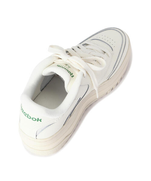 NATURAL BEAUTY BASIC（ナチュラルビューティーベーシック）の「Ｒｅｅｂｏｋ　ＣｌｕｂＣ　Ｅｘｔｒａ（スニーカー・レディース・ホワイト/オフホワイト・24.0cm/24.5cm）」の7枚目の写真