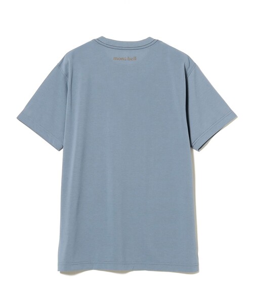 mont-bell（モンベル）の「【別注】mont-bell /  ロゴ プリント Tシャツ（Tシャツ/カットソー・メンズ・ダークグレー/ホワイト/ライトグレー/ブルー・SMALL/MEDIUM/LARGE/X-LARGE）」の13枚目の写真
