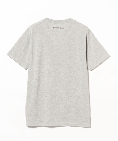 mont-bell（モンベル）の「【別注】mont-bell /  ロゴ プリント Tシャツ（Tシャツ/カットソー・メンズ・ダークグレー/ホワイト/ライトグレー/ブルー・SMALL/MEDIUM/LARGE/X-LARGE）」の18枚目の写真