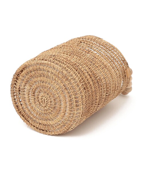 SHIPS any（シップス エニィ）の「TARANGO: ボール ハンドル バケツ カゴ バッグ（かごバッグ・レディース・ベージュ・ONE SIZE）」の12枚目の写真