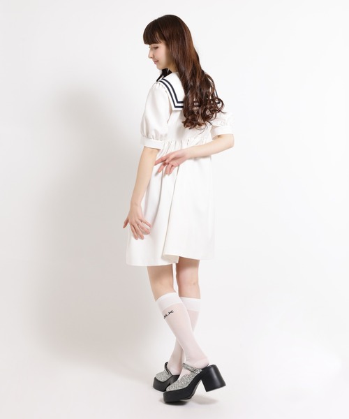 MILK(ミルク)の「シアーハイソックス(ソックス/靴下・レディース・B/A・FREE)」の8枚目の写真