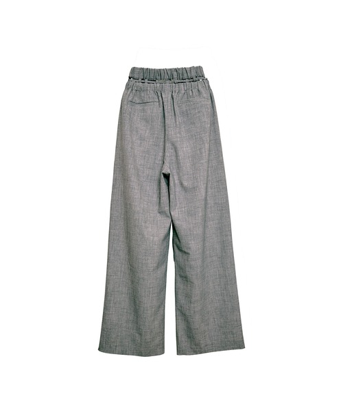 Nora Lily elle(ノラリリーエル)の「【Nora Lily】「elle」High & Low 2way Rise Pants(その他パンツ・レディース・ブラック/ヘザーグレー・FREE)」の15枚目の写真