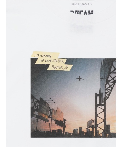 GOLDEN Tシャツ VIP価格 送料無料 JOURNEY COTTON T-SHIRT VIP【関税送料無料】希少 GOLDEN GOOSE JOURNEY COTTON T-SHIRT
