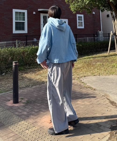 NO NEED(ノーニード)の「【 NO NEED by 215ot_ 】シャンブレーアノラック(シャツ/ブラウス・メンズ・サックスブルー/ブルーグレー/チャコール・フリー)」の5枚目の写真