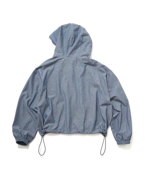 NO NEED(ノーニード)の「【 NO NEED by 215ot_ 】シャンブレーアノラック(シャツ/ブラウス・メンズ・サックスブルー/ブルーグレー/チャコール・フリー)」の13枚目の写真