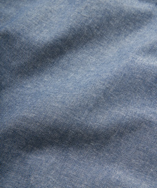 NO NEED(ノーニード)の「【 NO NEED by 215ot_ 】シャンブレーアノラック(シャツ/ブラウス・メンズ・サックスブルー/ブルーグレー/チャコール・フリー)」の12枚目の写真