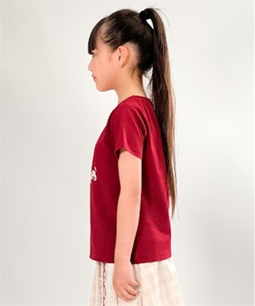 axes femme(アクシーズファム)の「ハートチェリーTシャツ(Tシャツ/カットソー・キッズ・レッド/ホワイト/ネイビー・MEDIUM/LARGE/X-LARGE)」の12枚目の写真