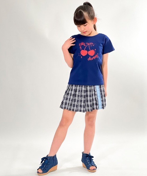 axes femme(アクシーズファム)の「ハートチェリーTシャツ(Tシャツ/カットソー・キッズ・レッド/ホワイト/ネイビー・MEDIUM/LARGE/X-LARGE)」の13枚目の写真