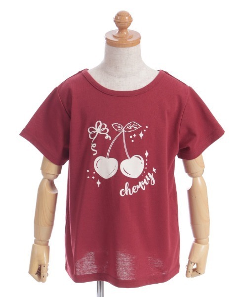 axes femme(アクシーズファム)の「ハートチェリーTシャツ(Tシャツ/カットソー・キッズ・レッド/ホワイト/ネイビー・MEDIUM/LARGE/X-LARGE)」の17枚目の写真