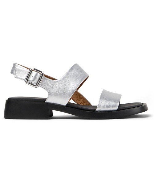 CAMPER（カンペール）の「[カンペール] DANA / サンダル（サンダル・レディース・シルバー・25.0cm/23.0cm/22.5cm/23.5cm/24.0cm/25.5cm）」の2枚目の写真