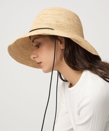 green label relaxing | ワイドブリム ラフィアハット(ハット)