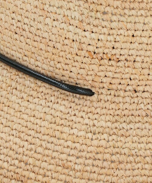 green label relaxing（グリーンレーベルリラクシング）の「ワイドブリム ラフィアハット（ハット・レディース・ナチュラル・FREE）」の15枚目の写真