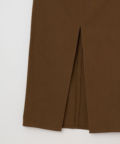 BEEDEN（ビーデン）の「HERRING BONE BARE OP（ワンピース・レディース・ブラック/ブラウン・SMALL/MEDIUM）」の4枚目の写真