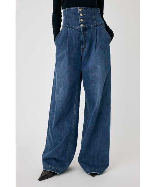 CORSET DESIGN BAGGY（デニムパンツ）｜MOUSSY（マウジー）の