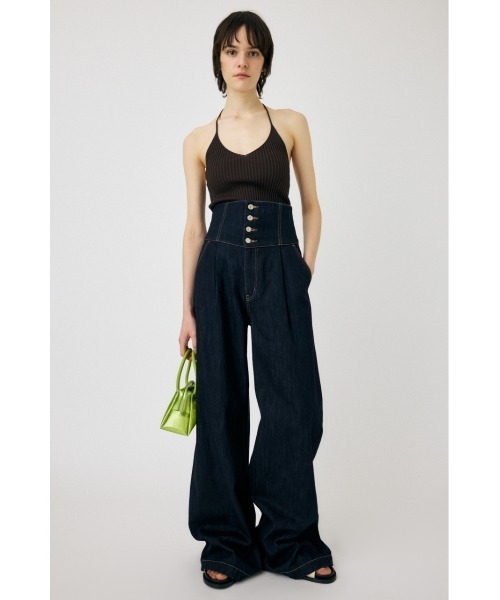 MOUSSY | CORSET DESIGN BAGGY (ワイド ) |SHEL'TTER WEBSTORE