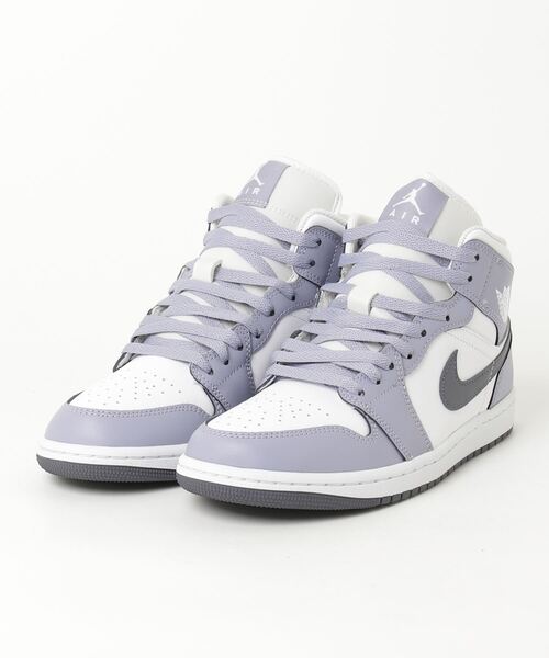 JORDAN BRAND(ジョーダンブランド)の「AIR JORDAN 1 MID(スニーカー・メンズ・ブルー系その他・28.0cm/27.5cm/26.5cm/26.0cm/29.0cm/28.5cm/27.0cm)」の1枚目の写真