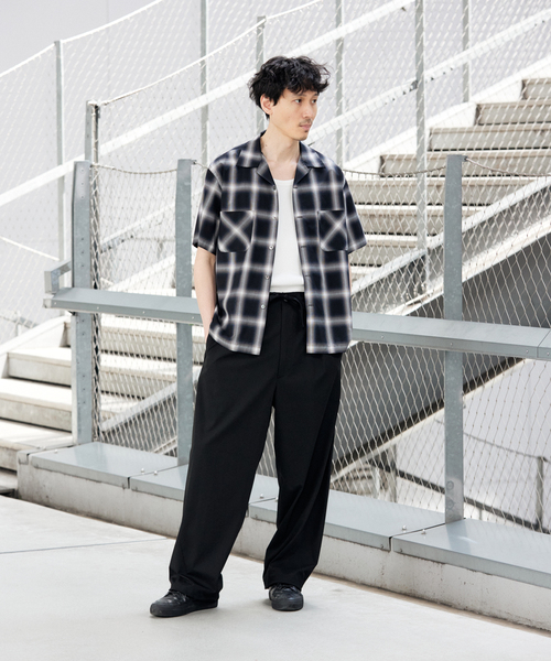 JOURNAL STANDARD　ジャーナルスタンダード タイパンツ 紺 L セール】TR ツイル オーバー パンツ（その他パンツ）｜JOURNAL