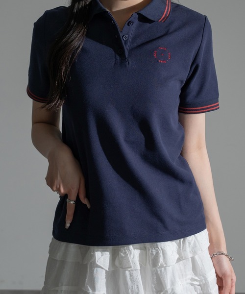 apres jour mignon(アプレジュールミニョン)の「アソートポロシャツ【ZOZOTOWN限定アイテム】(ポロシャツ・レディース・ボルドー/ネイビー/ブラック/ピンク/グリーン系その他/ブラウン系その他・X-LARGE/フリー)」の16枚目の写真