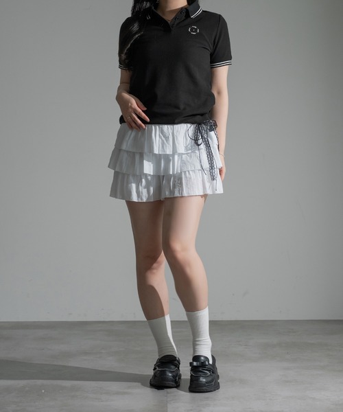 apres jour mignon(アプレジュールミニョン)の「アソートポロシャツ【ZOZOTOWN限定アイテム】(ポロシャツ・レディース・ボルドー/ネイビー/ブラック/ピンク/グリーン系その他/ブラウン系その他・X-LARGE/フリー)」の8枚目の写真