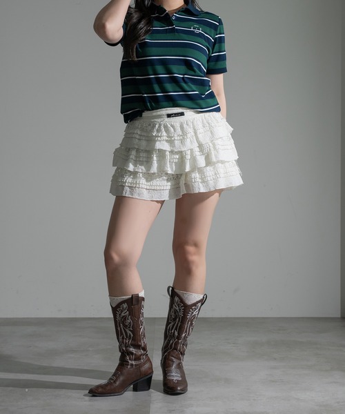 apres jour mignon(アプレジュールミニョン)の「アソートポロシャツ【ZOZOTOWN限定アイテム】(ポロシャツ・レディース・ボルドー/ネイビー/ブラック/ピンク/グリーン系その他/ブラウン系その他・X-LARGE/フリー)」の14枚目の写真